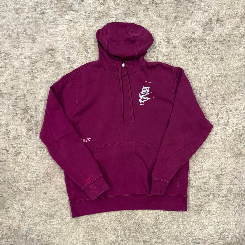 Purple Nike Hoodie Size L